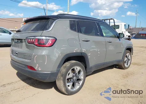 2020 Jeep Compass Limited 4X4 from USA, damaged, VIN 3C4NJDCBXLT146257